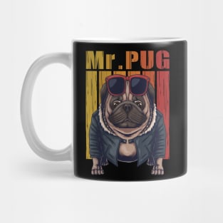 Mr. pug vintage Mug